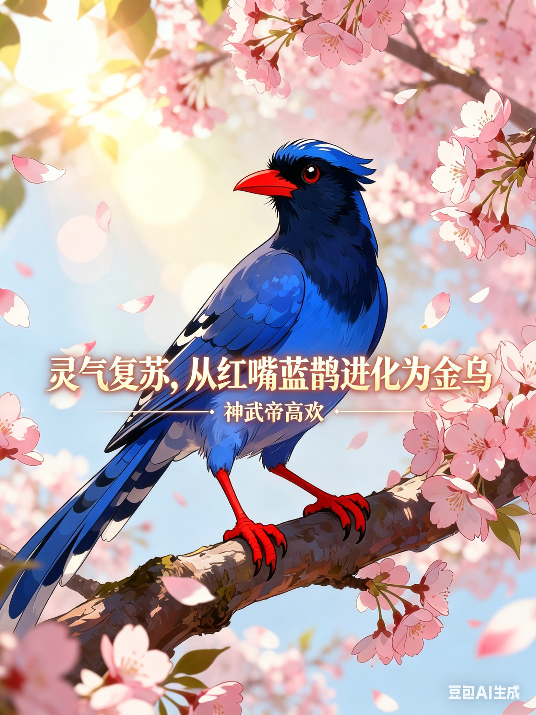 灵气复苏，从红嘴蓝鹊进化为金乌