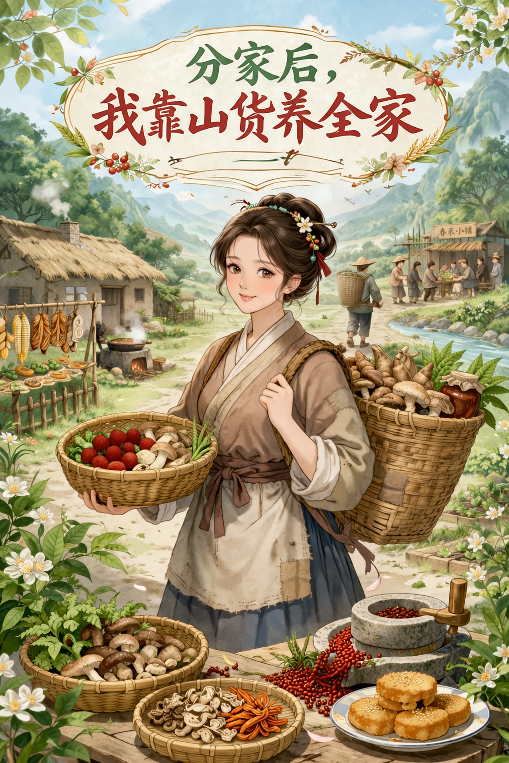 分家后，我靠山货养全家