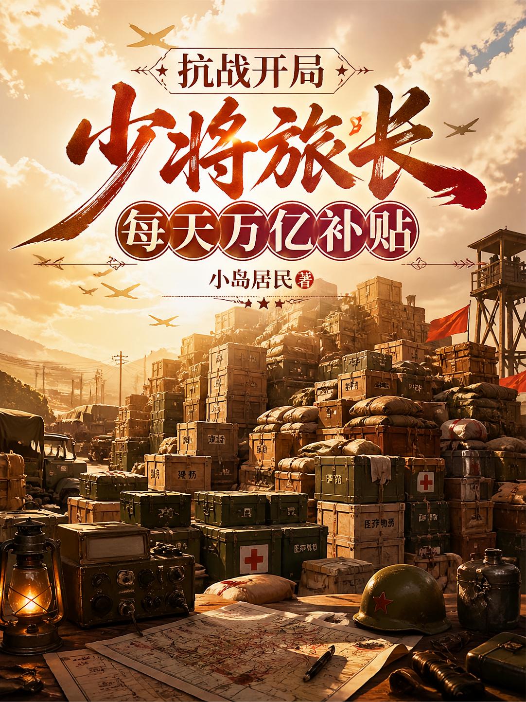抗战开局少将旅长，每天万亿补贴
