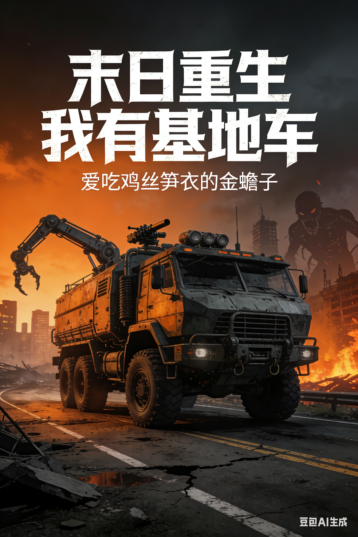 末日重生我有基地车