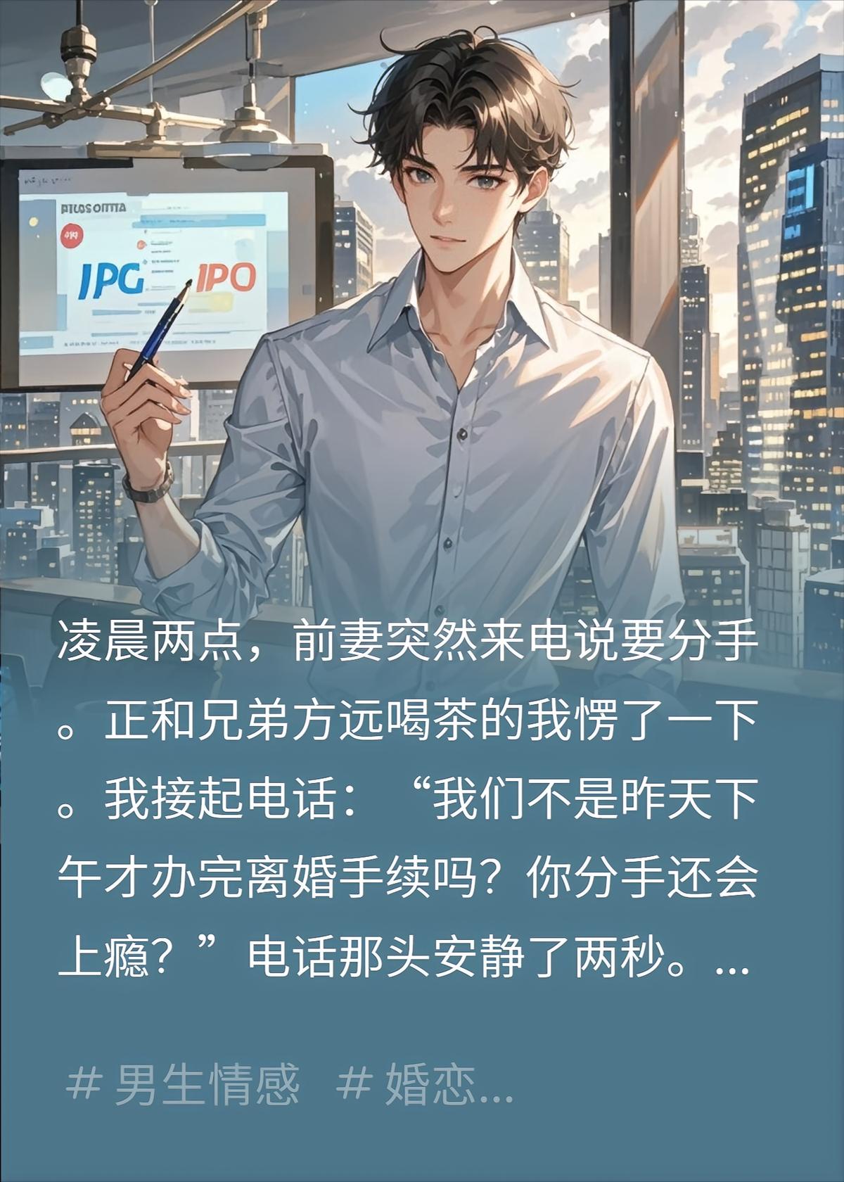 已经离婚的前妻在凌晨两点打电话说要分手