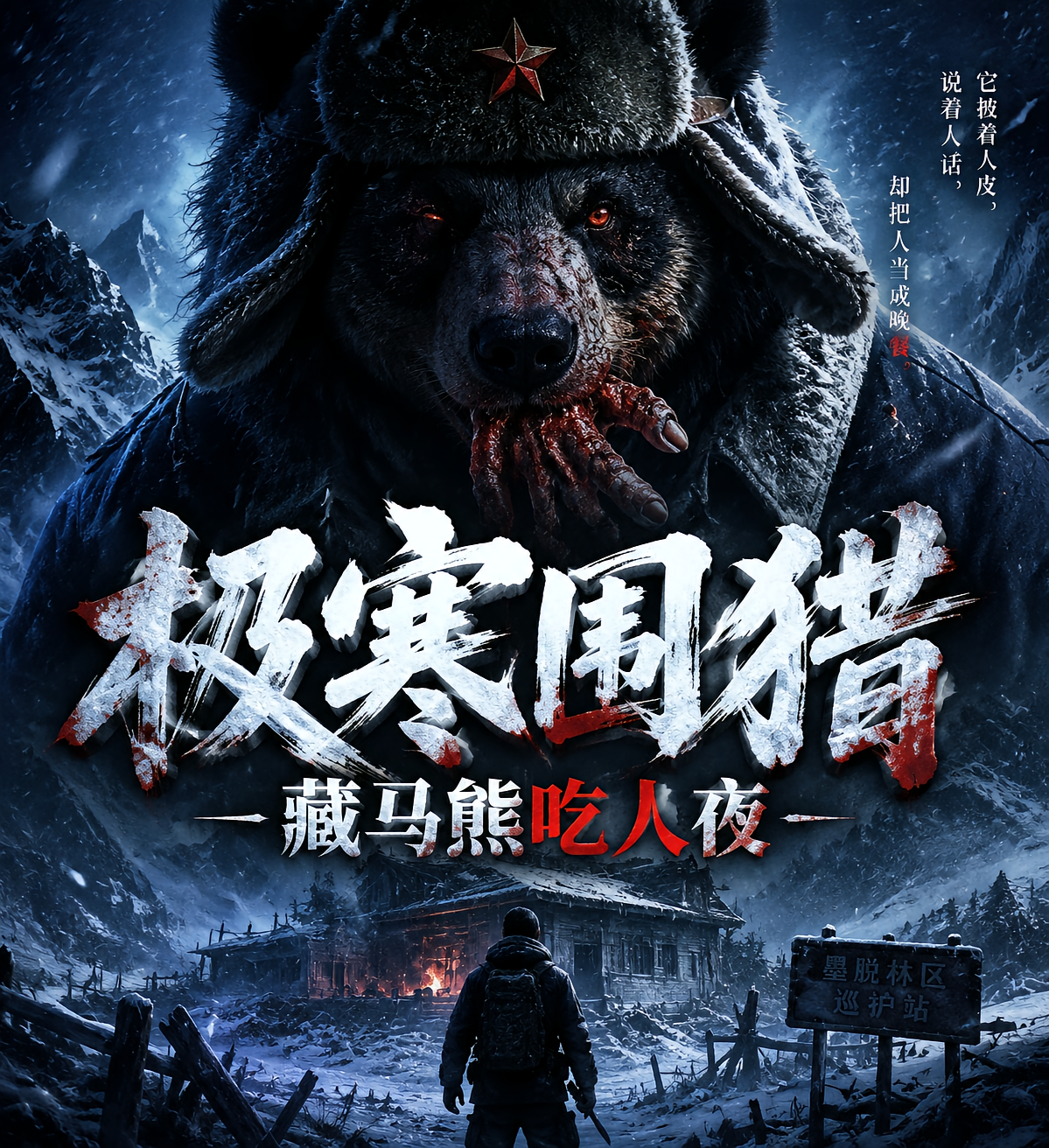 极寒围猎：藏马熊吃人夜