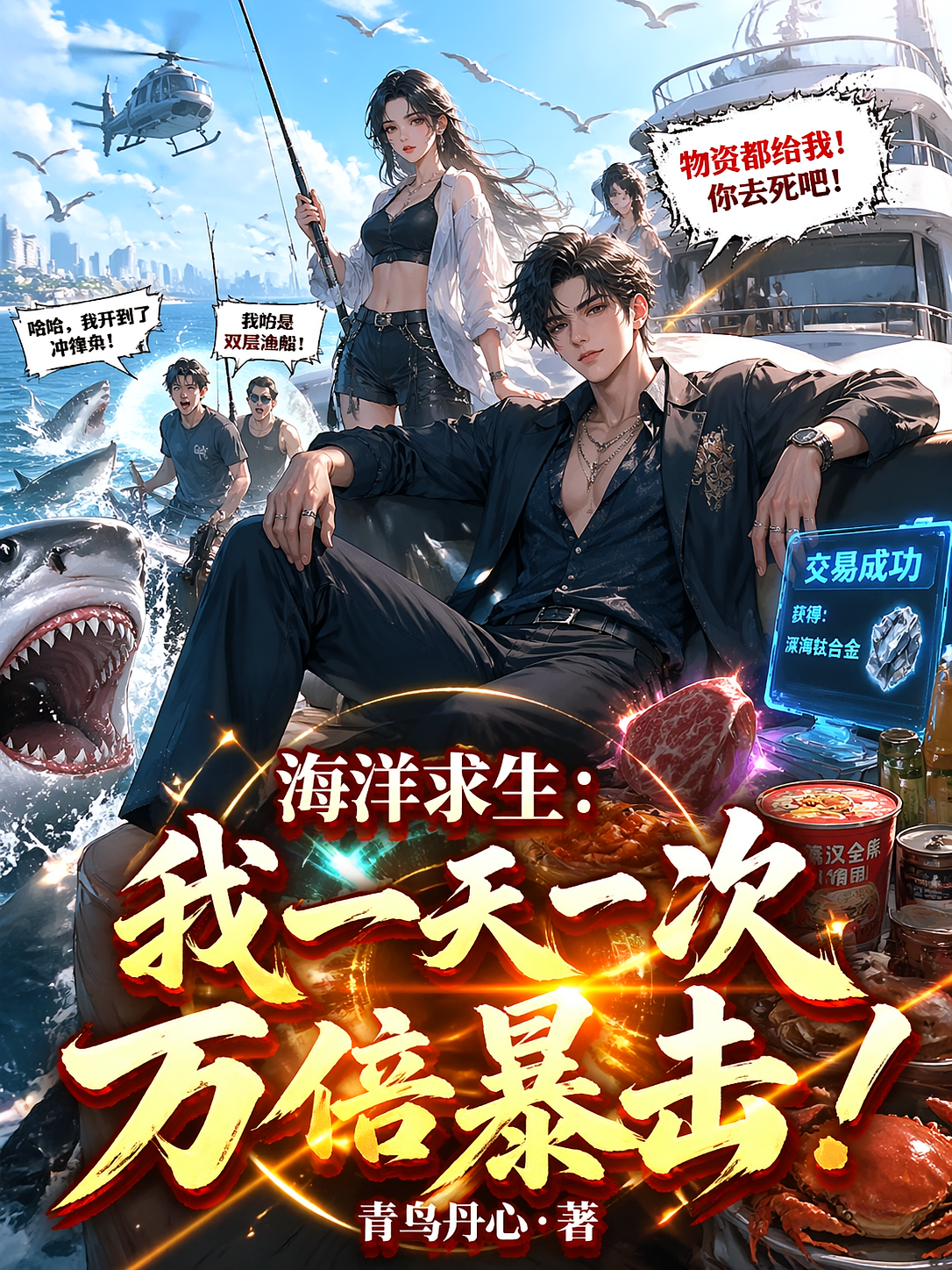 海洋求生：我一天一次万倍暴击！