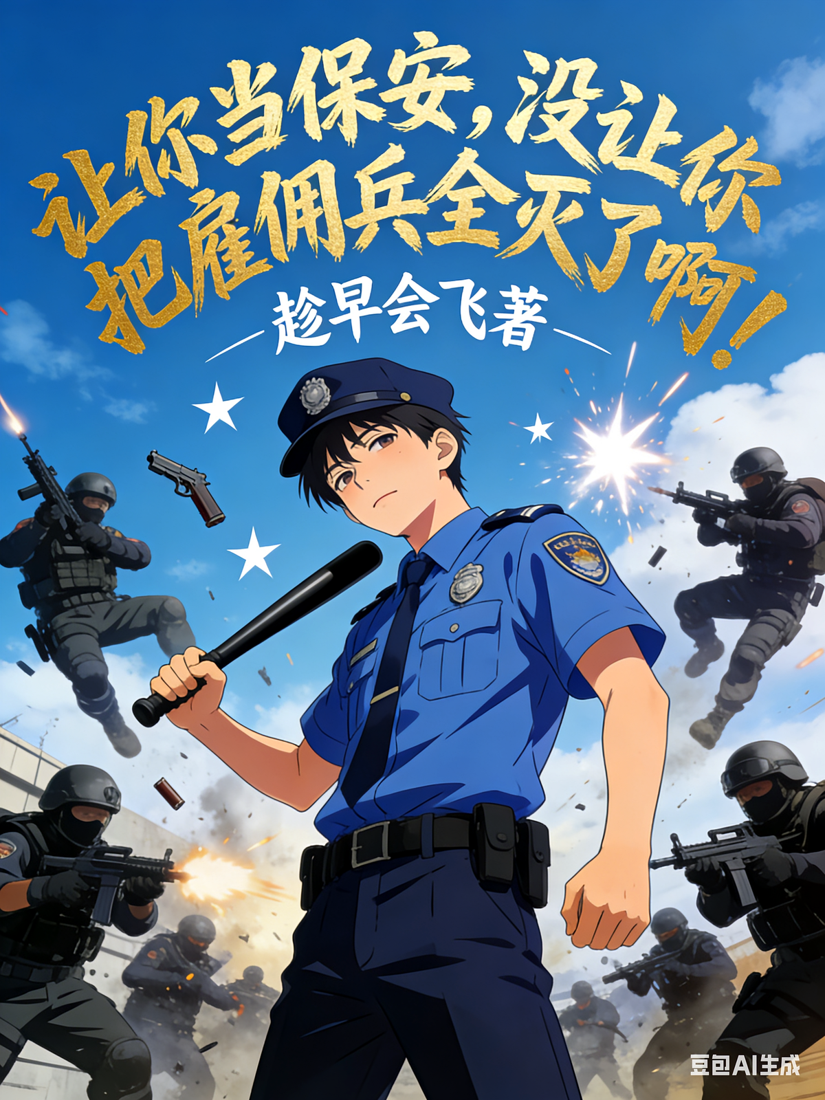 让你当保安，没让你把雇佣兵全灭