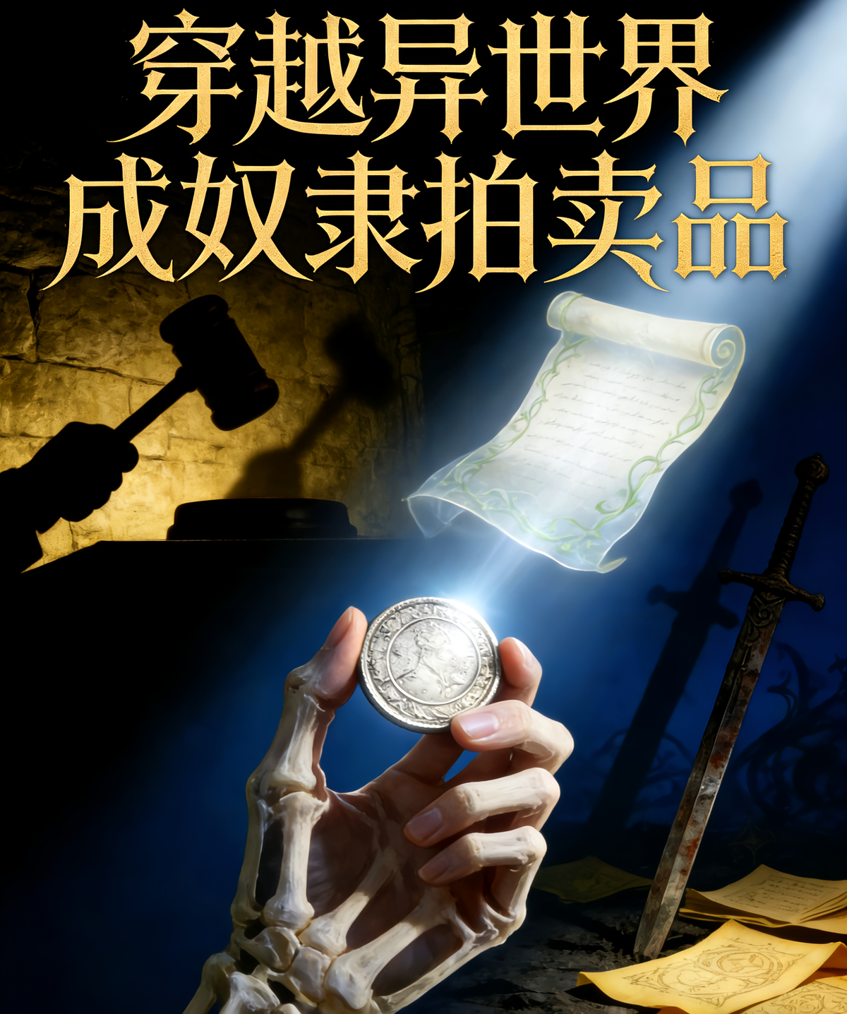 穿越异世界成奴隶拍卖品