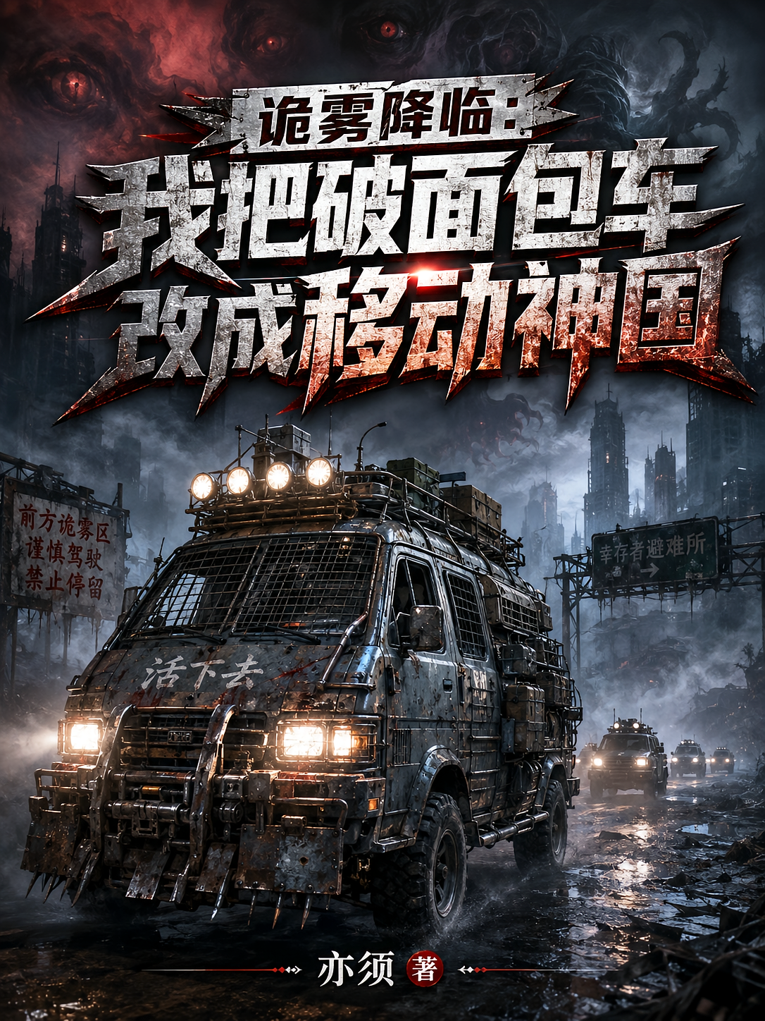 诡雾降临：我把破面包车改成移动