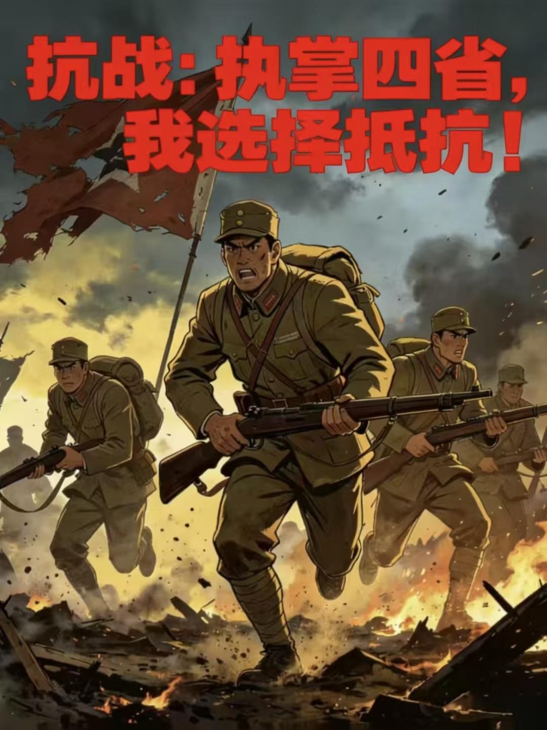 抗战：执掌四省，我选择抵抗！