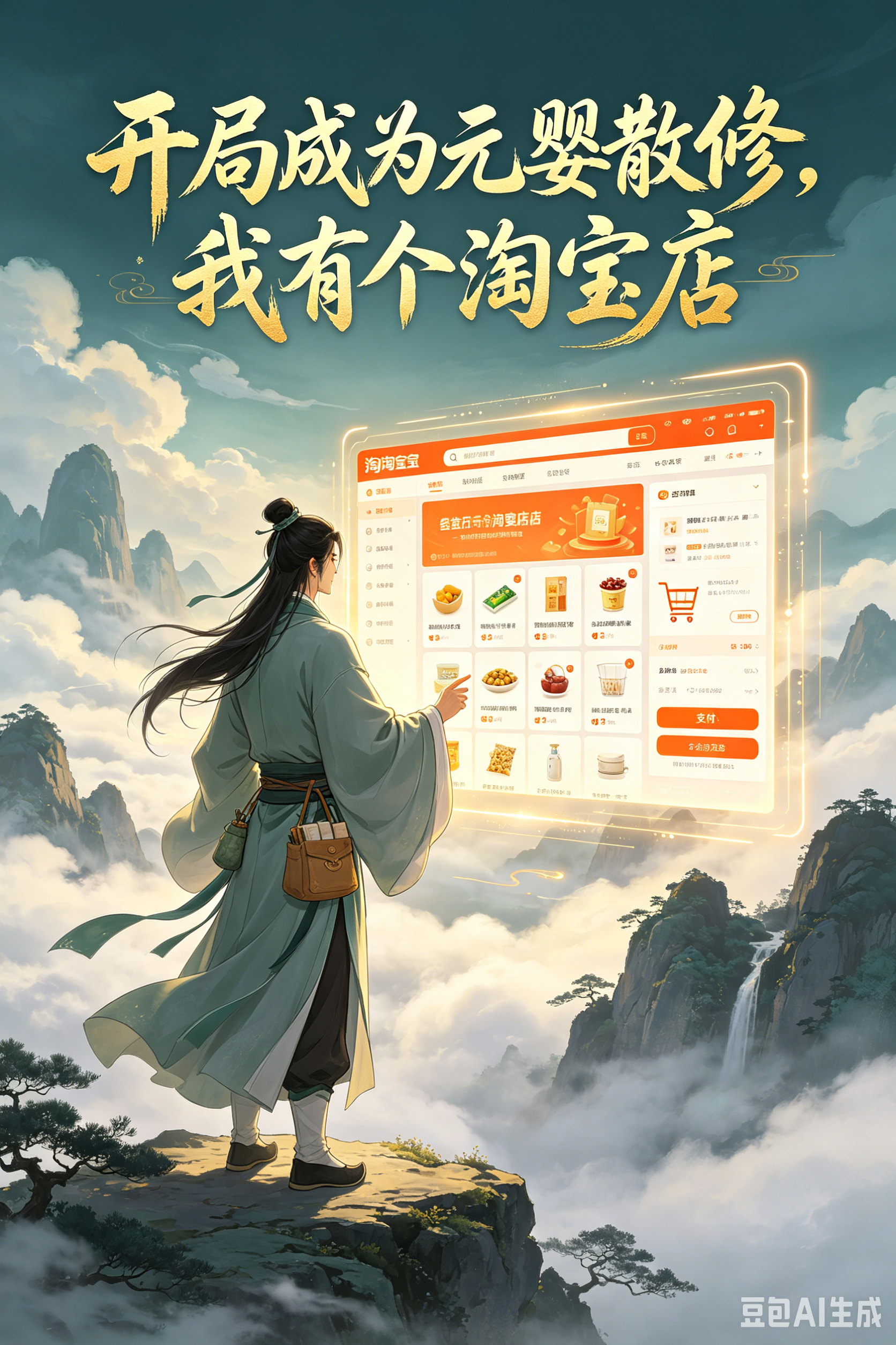 开局成为元婴散修，我有个淘宝店