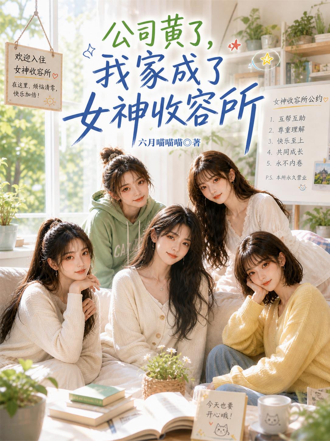公司黄了, 我家成了女神收容所