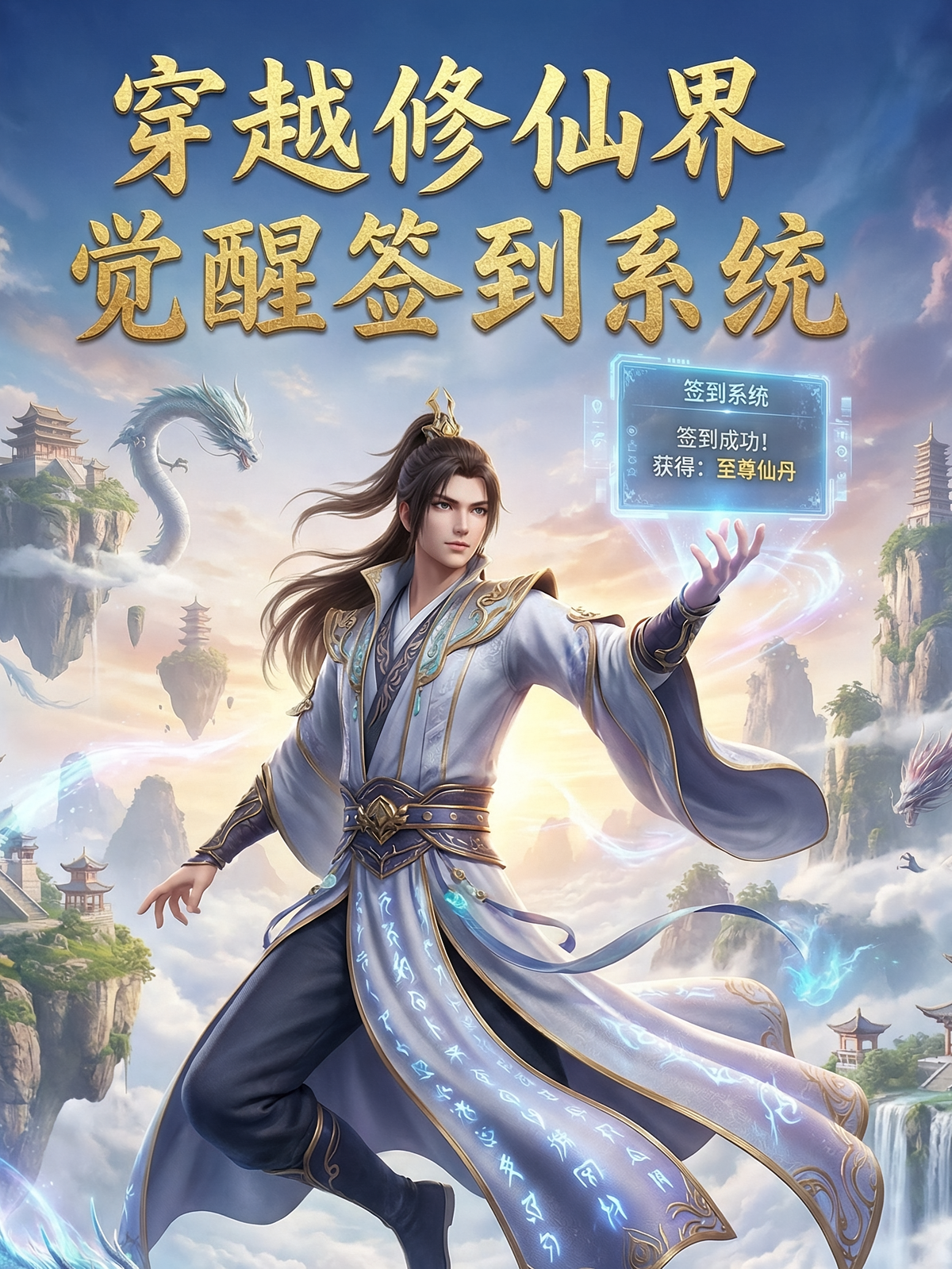 穿越修仙界，觉醒签到系统
