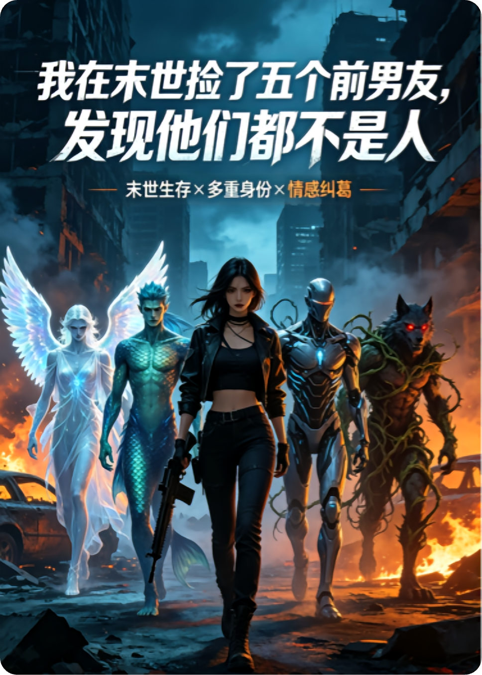 我在末世捡了五个前男友，发现他们都不是人