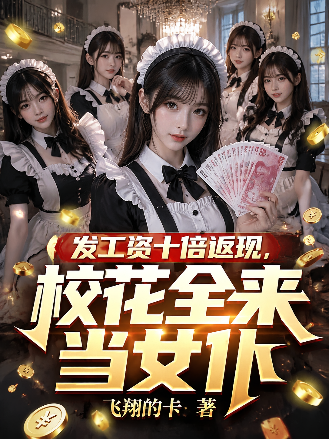 发工资十倍返现，校花全来当女仆