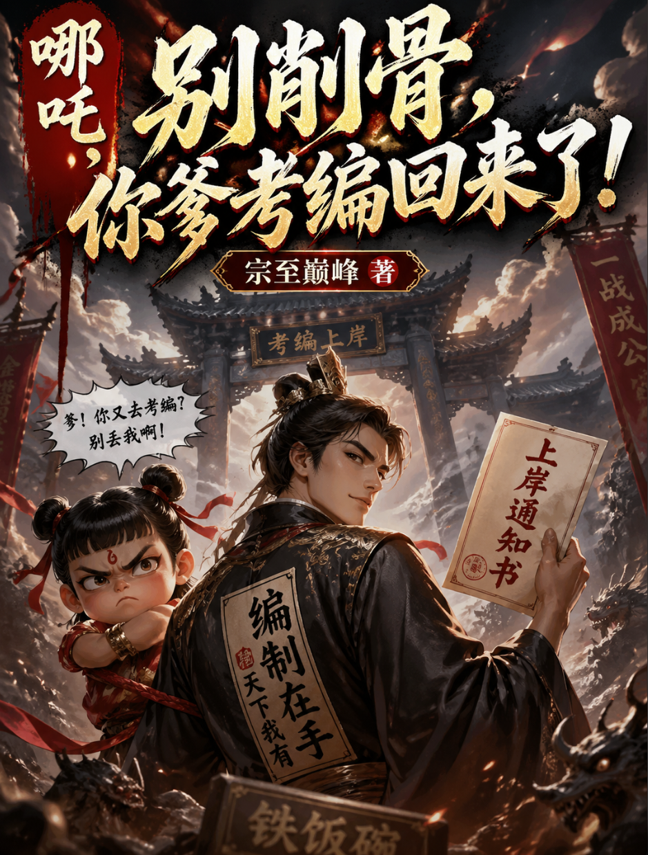 哪吒，别削骨，你爹考编回来了！
