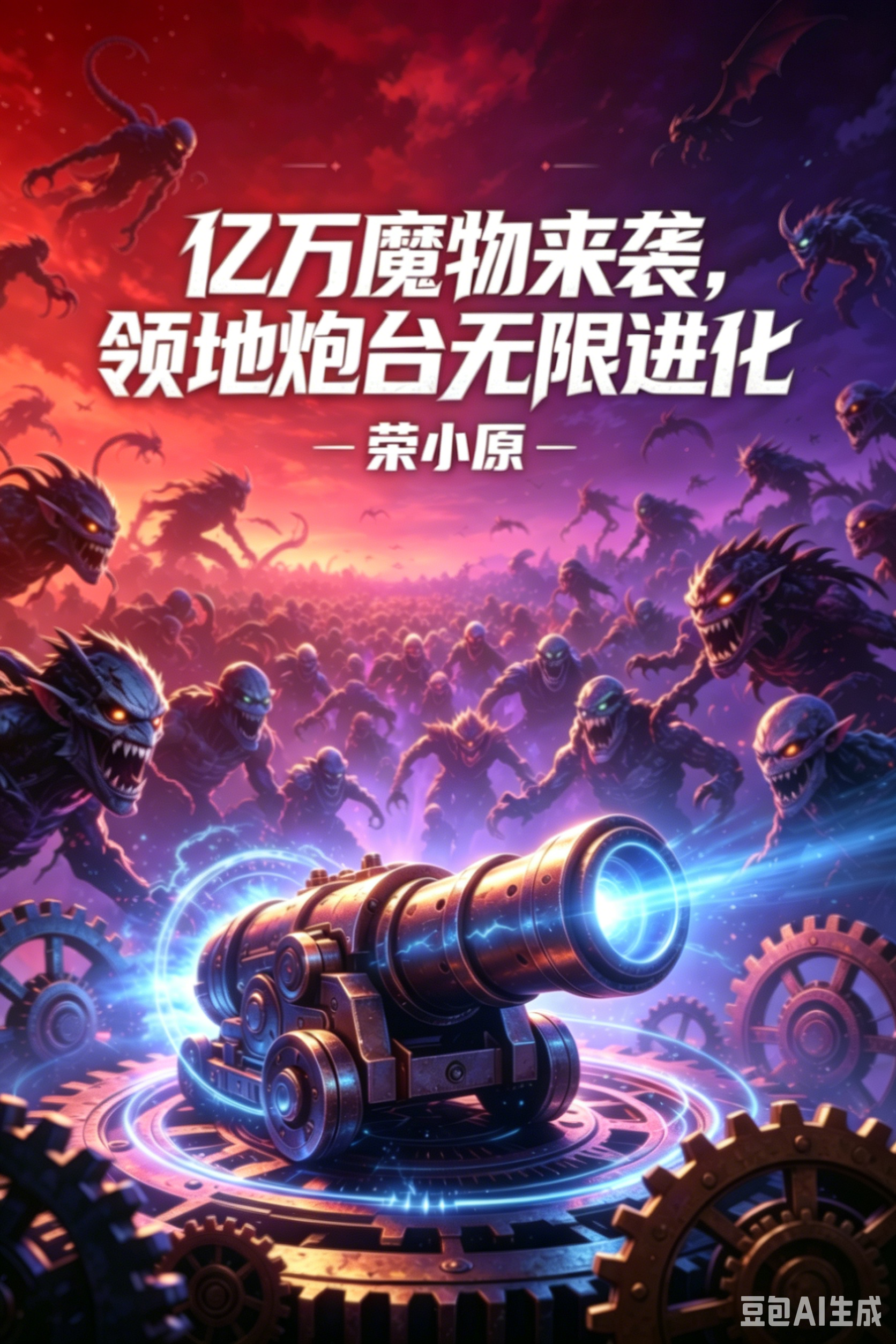 亿万魔物来袭，领地炮台无限进化
