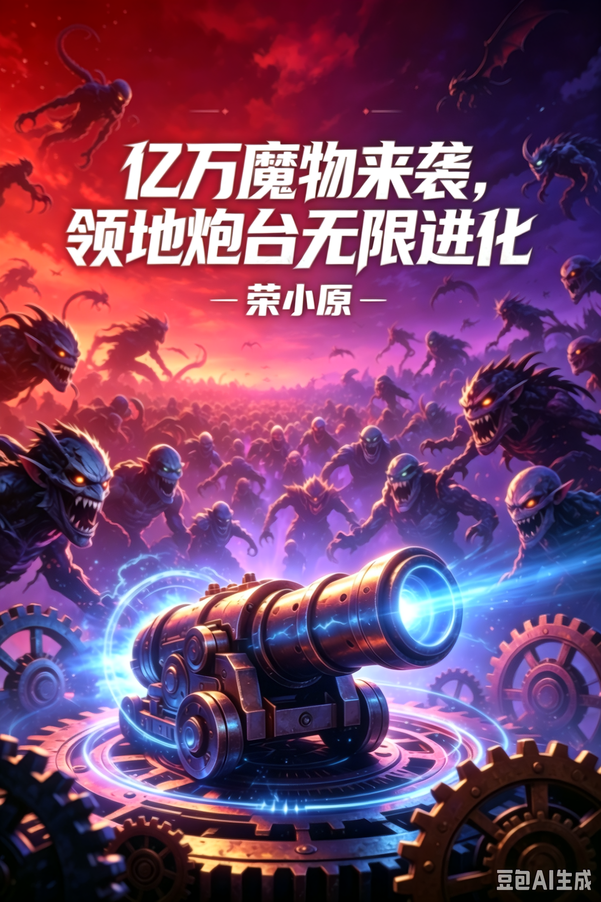 亿万魔物来袭，领地炮台无限进化