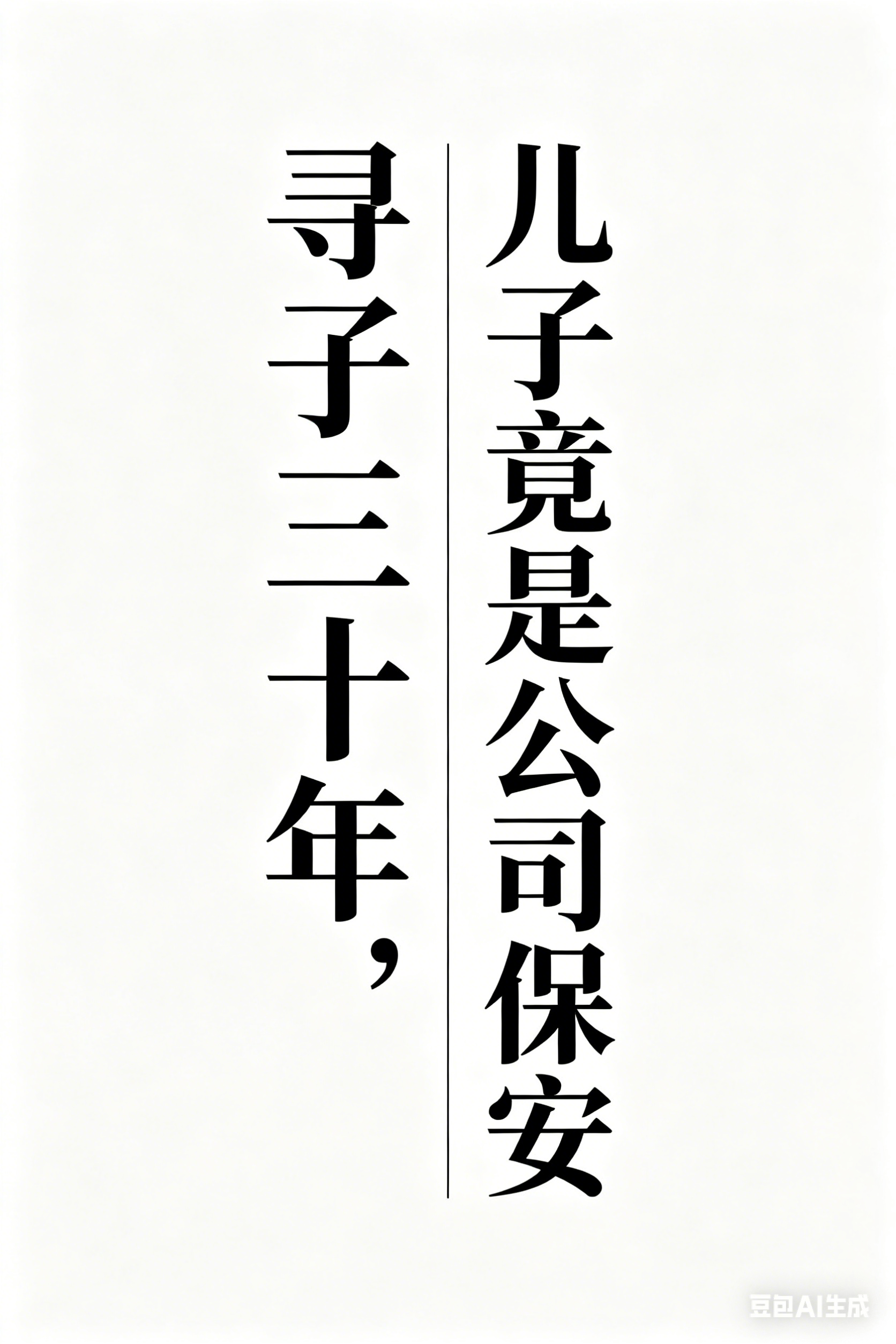寻子三十年，儿子竟是公司保安