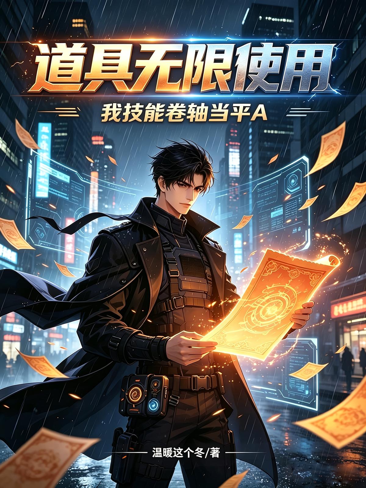 道具无限使用，我技能卷轴当平A