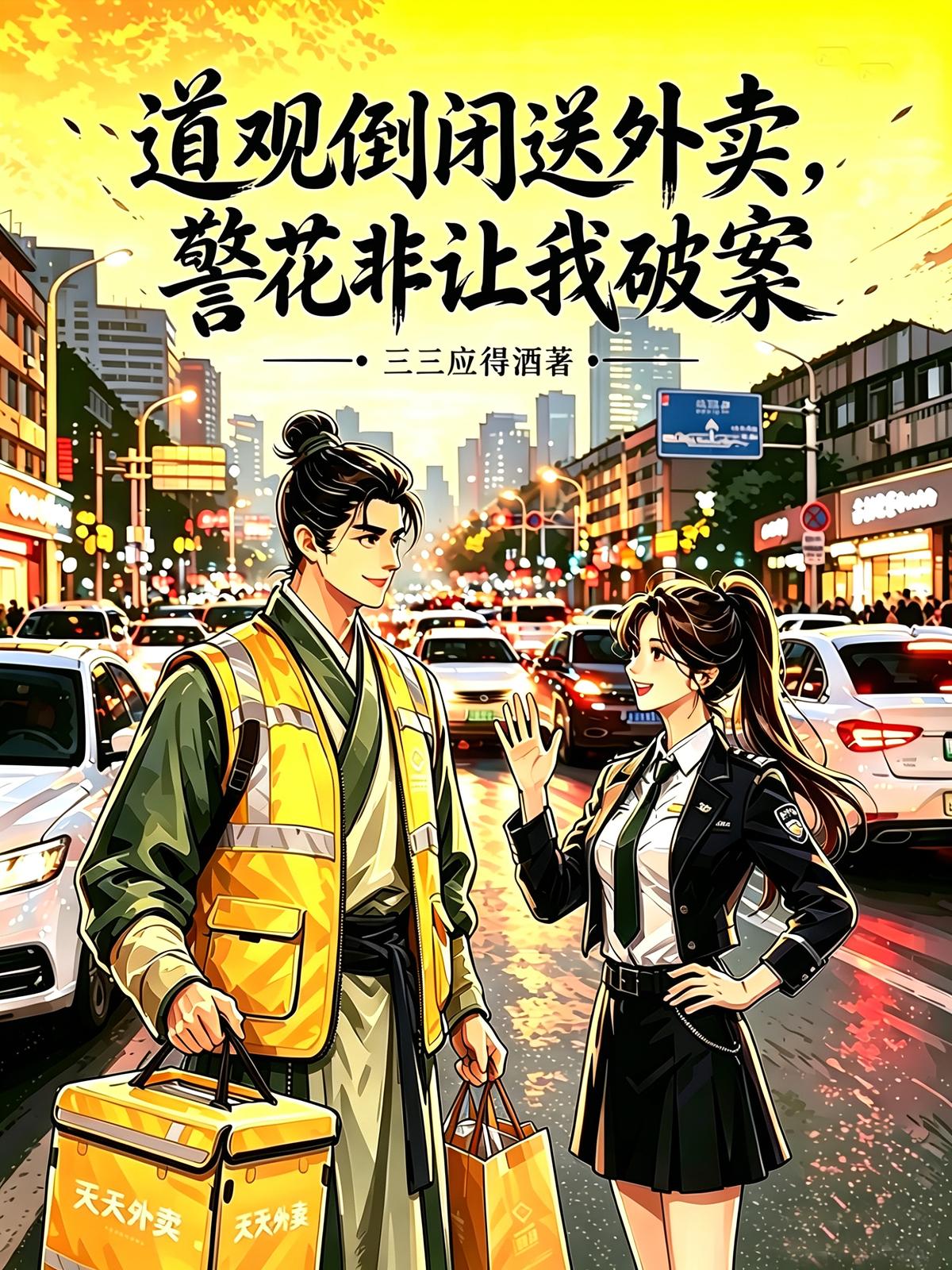 道观倒闭送外卖，警花非让我破案