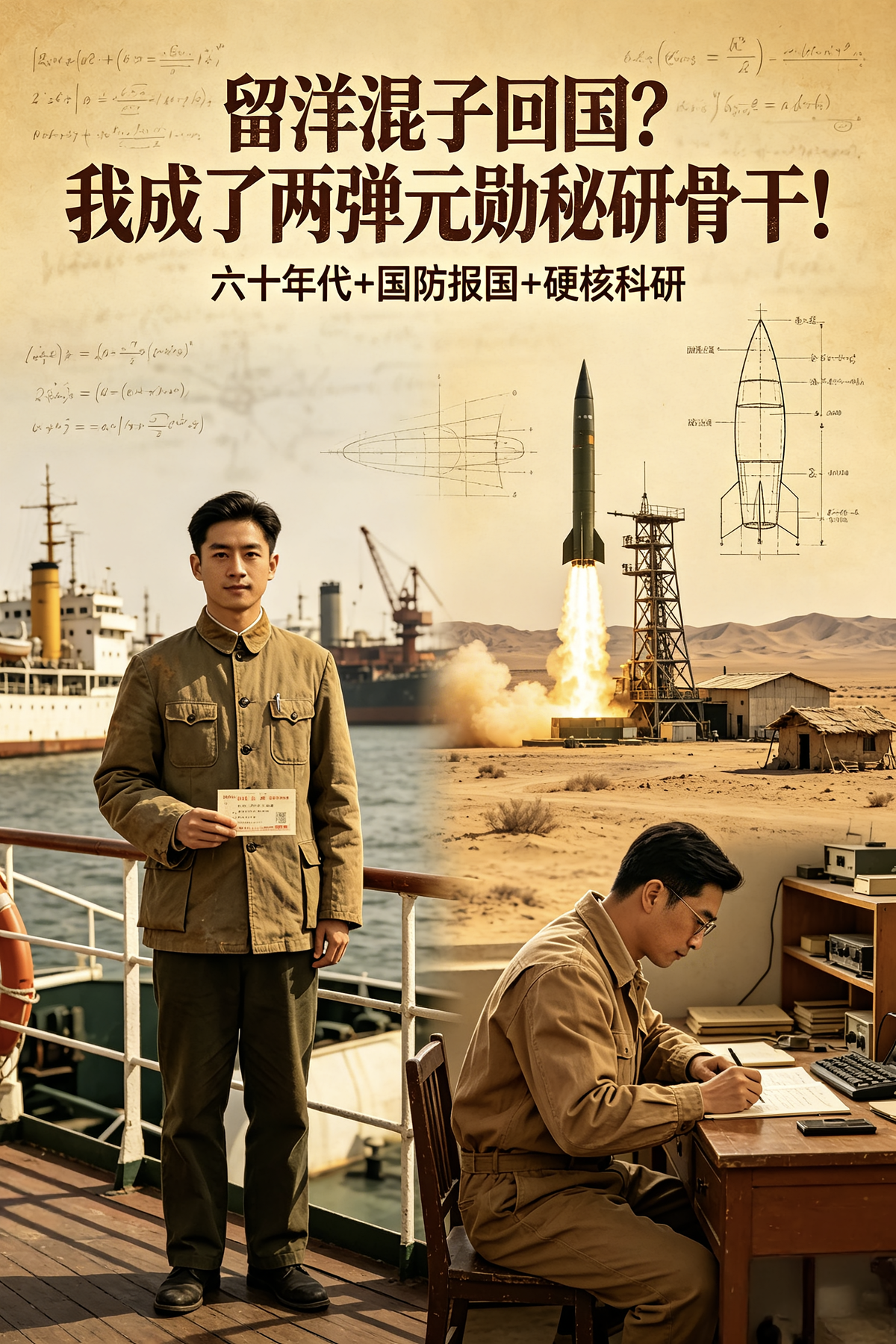 留洋混子回国？我成了两弹元勋？