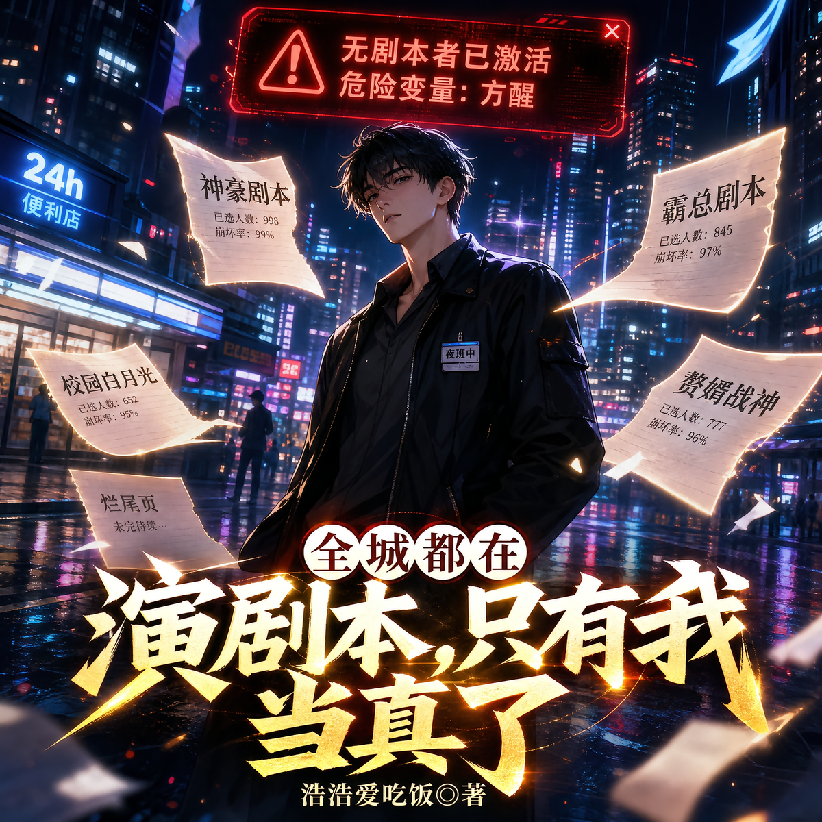 全城都在演剧本，只有我当真了