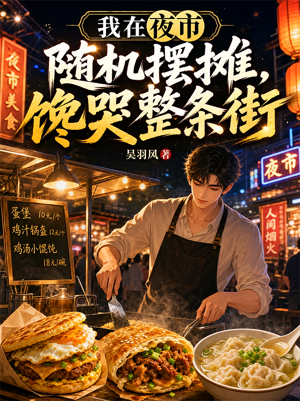 我在夜市随机摆摊，馋哭整条街