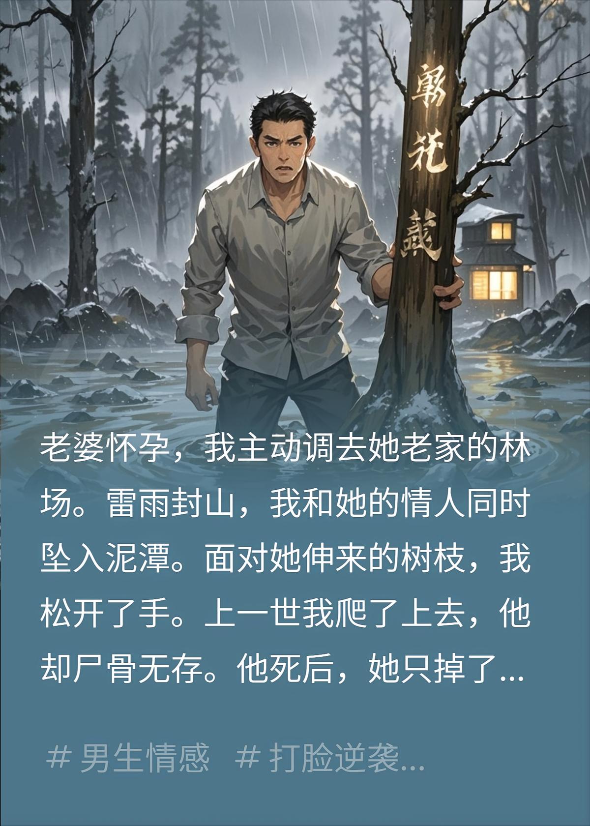 重生回到泥石流现场，这次我亲手送奸夫上路
