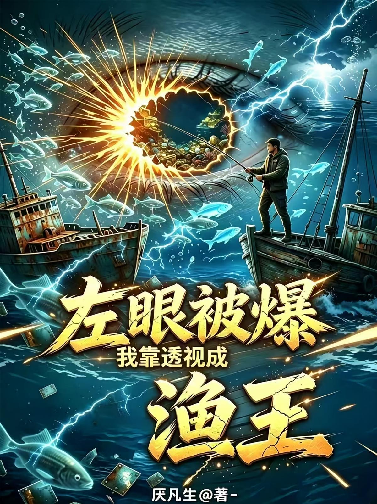左眼被爆，我靠透视成渔王