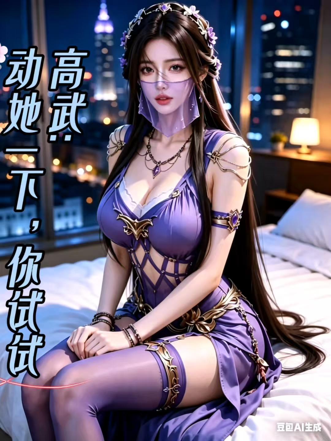 高武：动她一下，你试试
