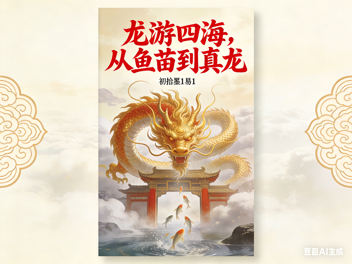 龙游四海，从鱼苗到真龙
