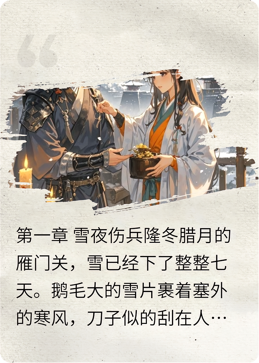 （边关）将军的掌心药