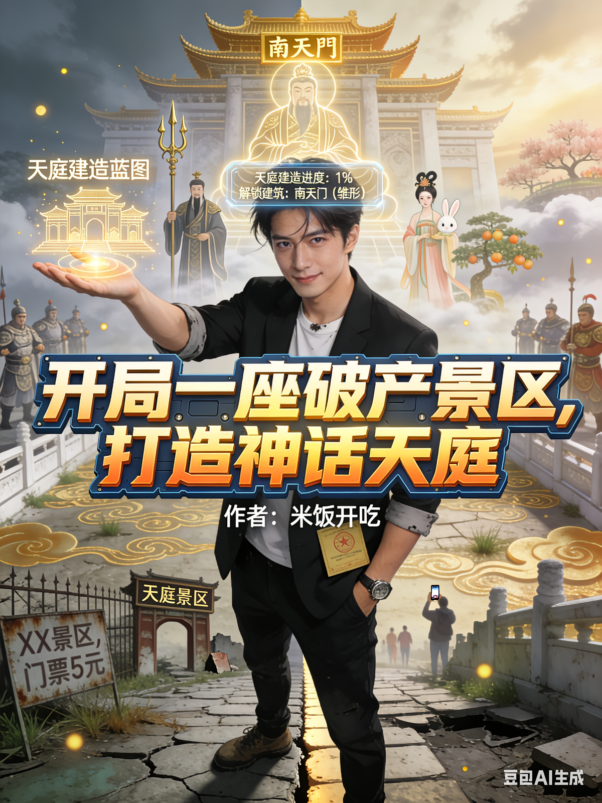 开局一座破产景区，打造神话天庭