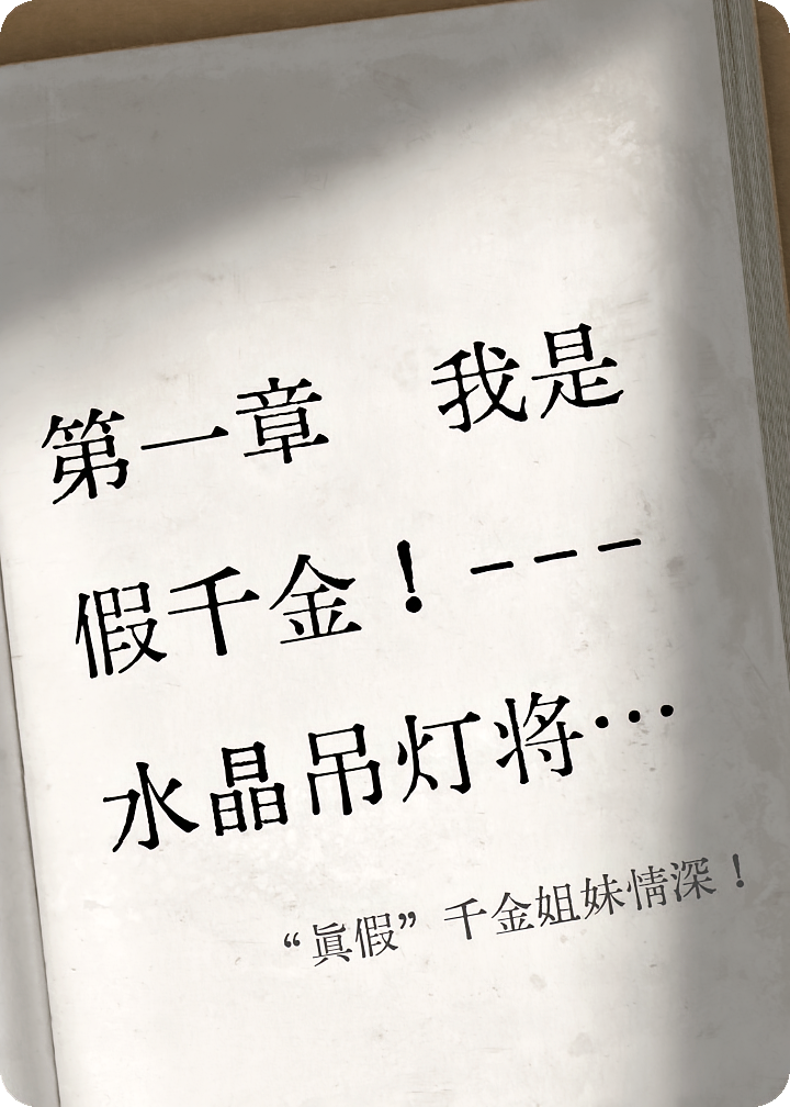 “真假”千金姐妹情深！