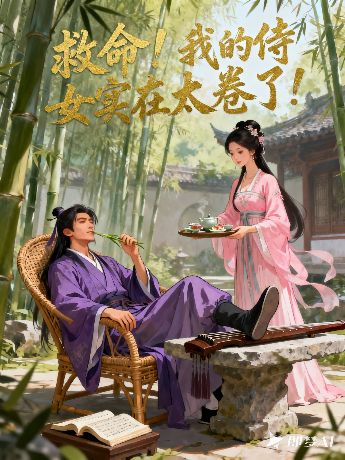 救命！我的侍女实在太卷了！