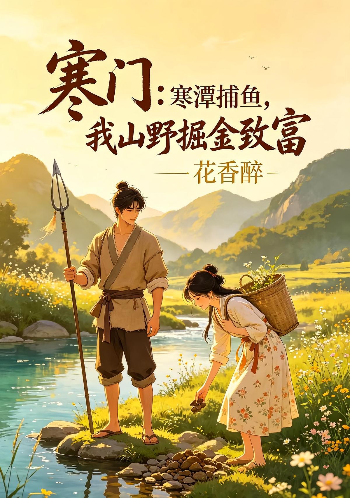 寒门：寒潭捕鱼，我山野掘金致富