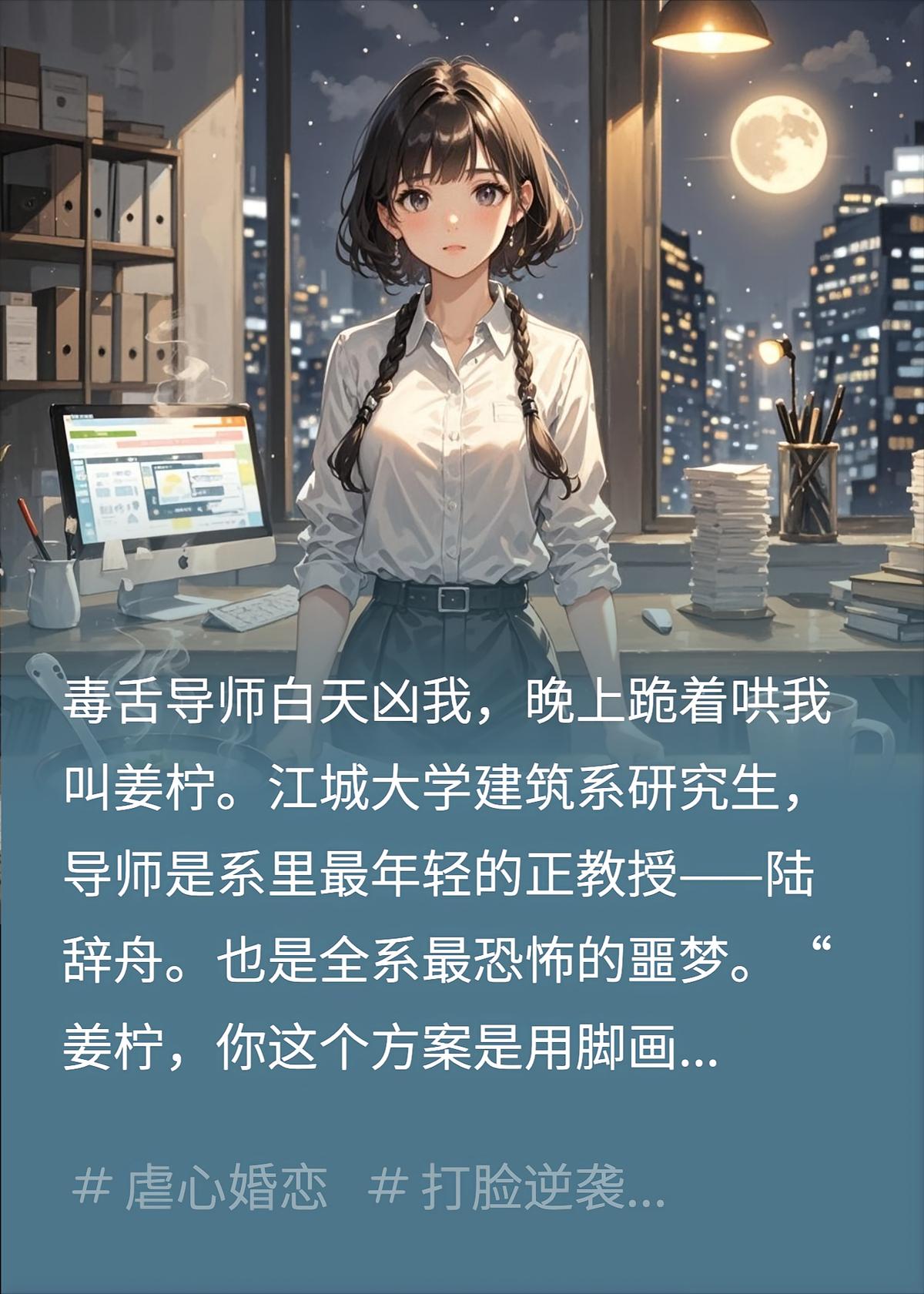 毒舌导师白天凶我，晚上跪着哄