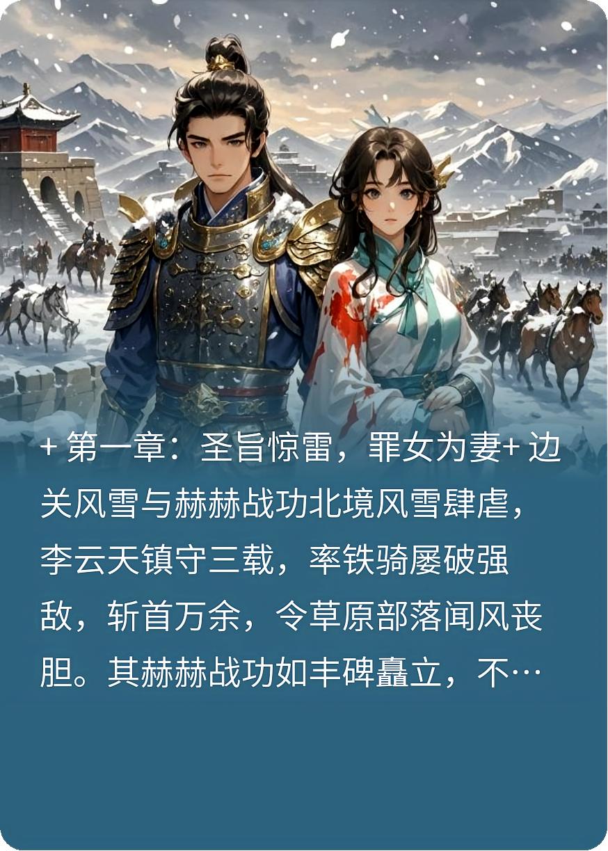 边关兵王:《从领娶罪女开始崛起》