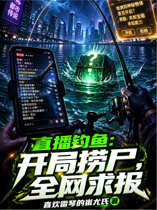 直播钓鱼：开局捞尸，全网求报
