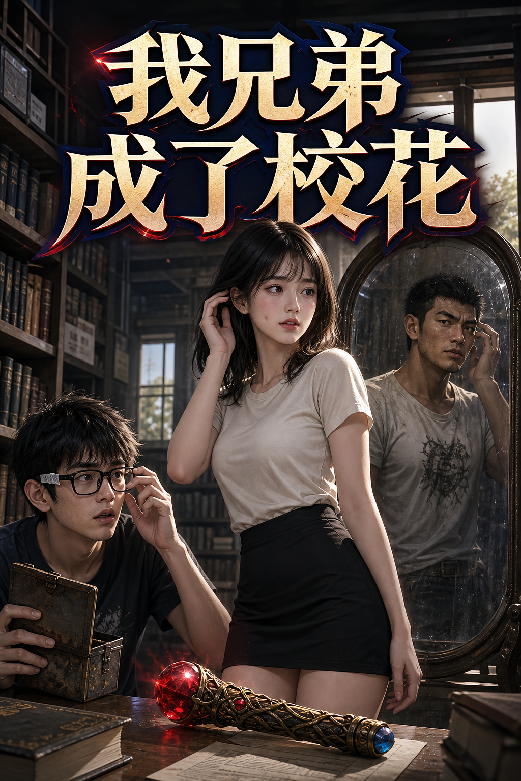 我兄弟成了校花
