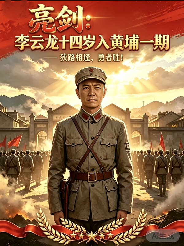 亮剑：李云龙十四岁入黄埔一期