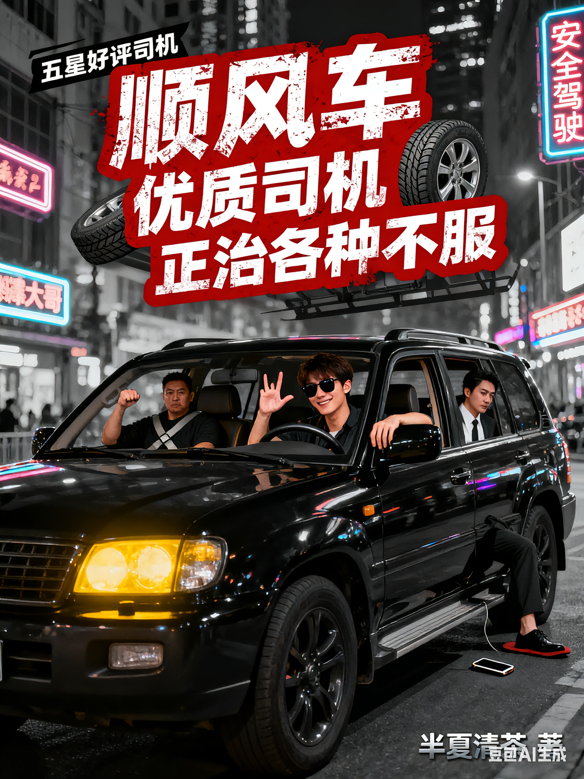 顺风车优质司机，专治各种不服
