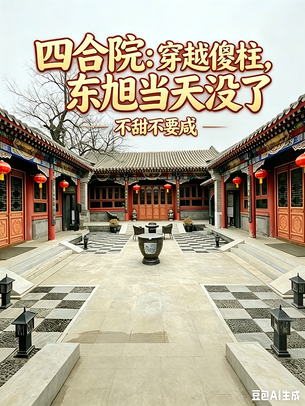 四合院：穿越傻柱，东旭当天没了