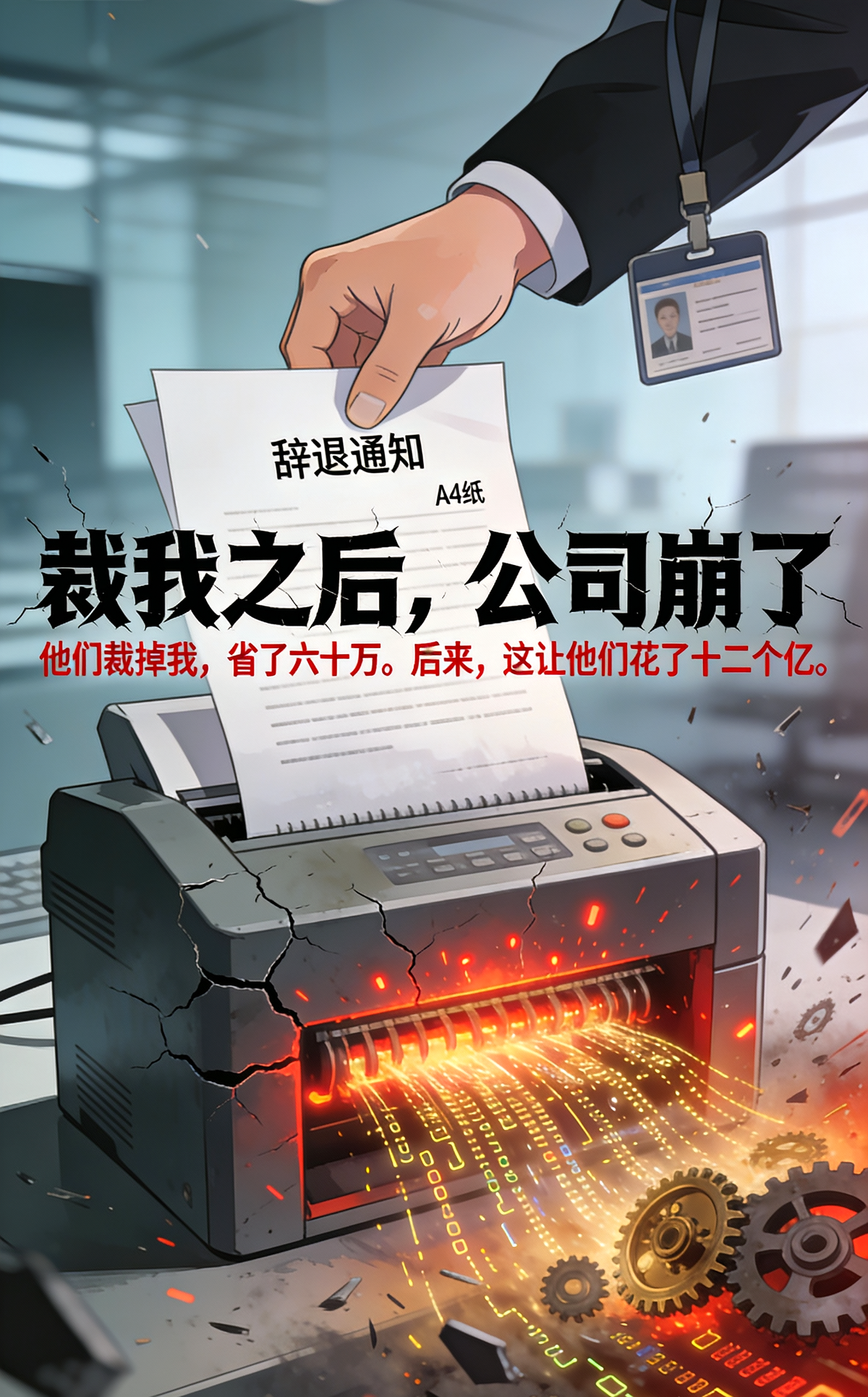裁我之后，公司崩了