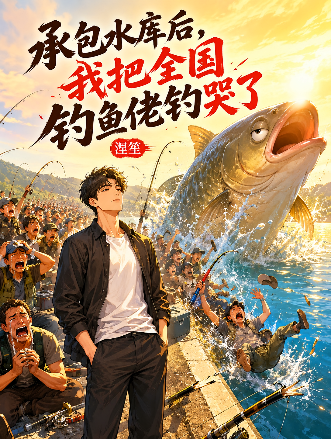 承包水库后我把全国钓鱼佬钓哭了