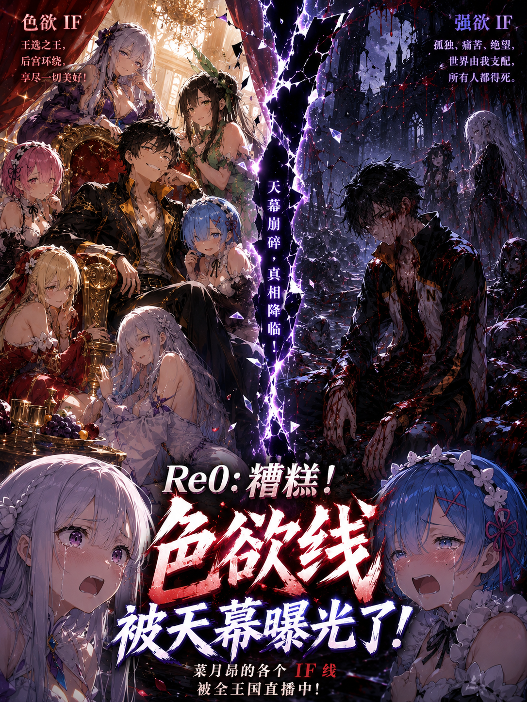 Re0：糟糕！色欲线被天幕曝光