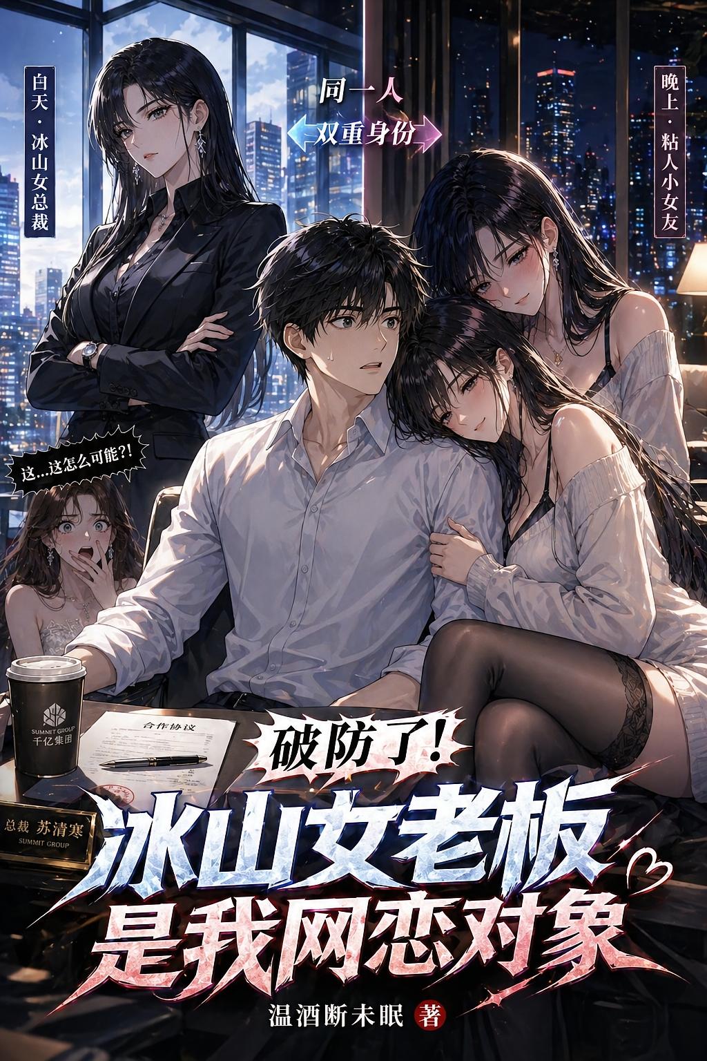 破防了！冰山女老板是我网恋对象