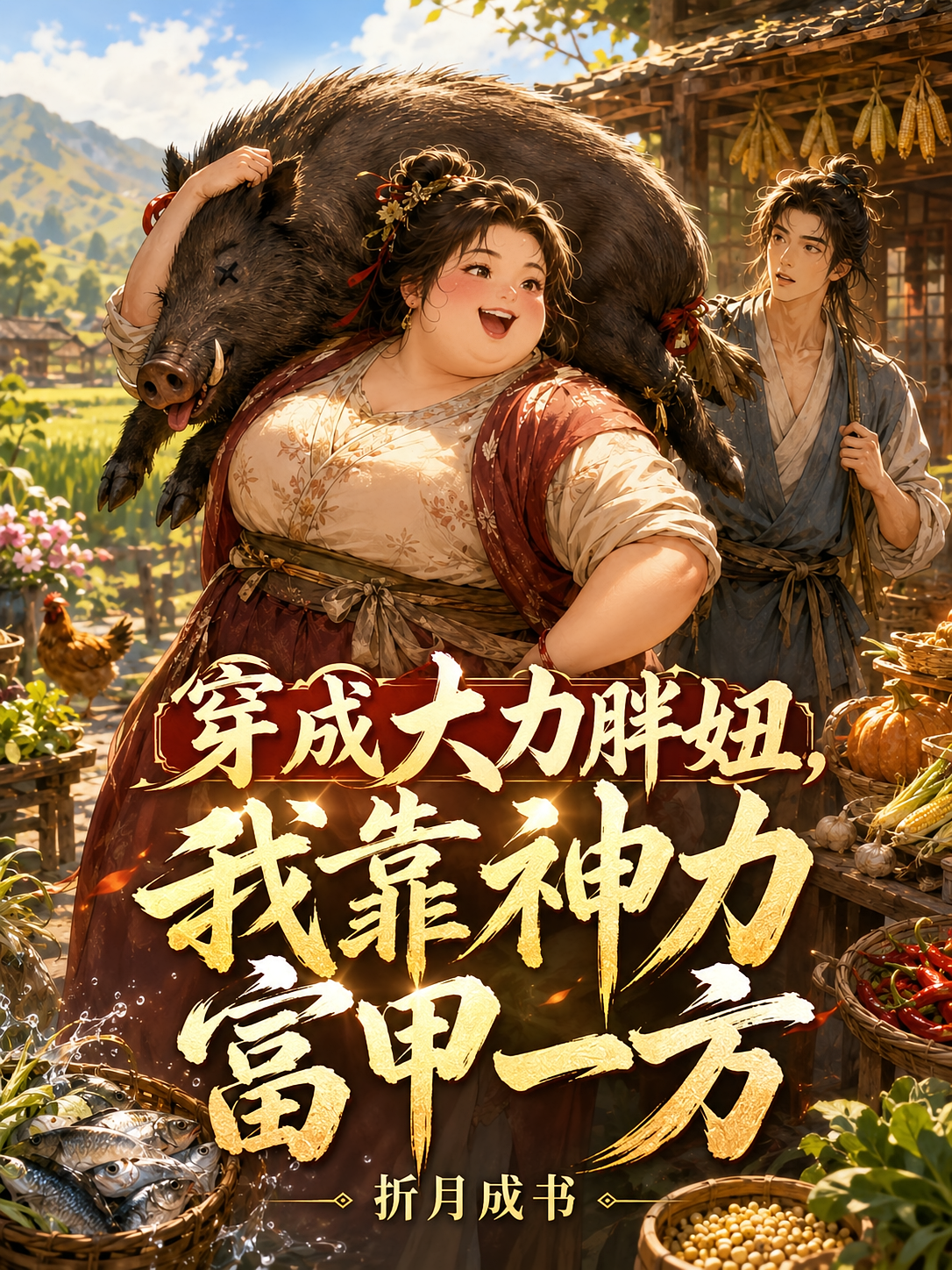 穿成大力胖妞，我靠神力富甲一方