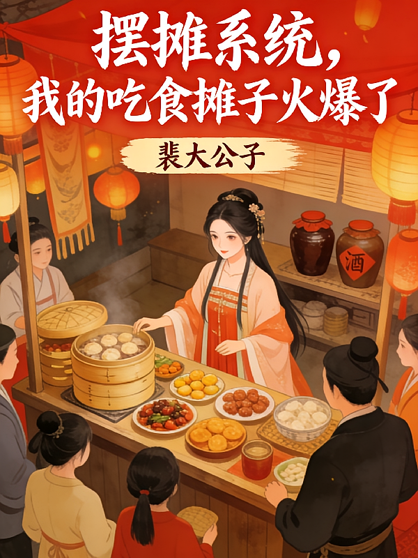 摆摊系统，我的吃食摊子火爆了