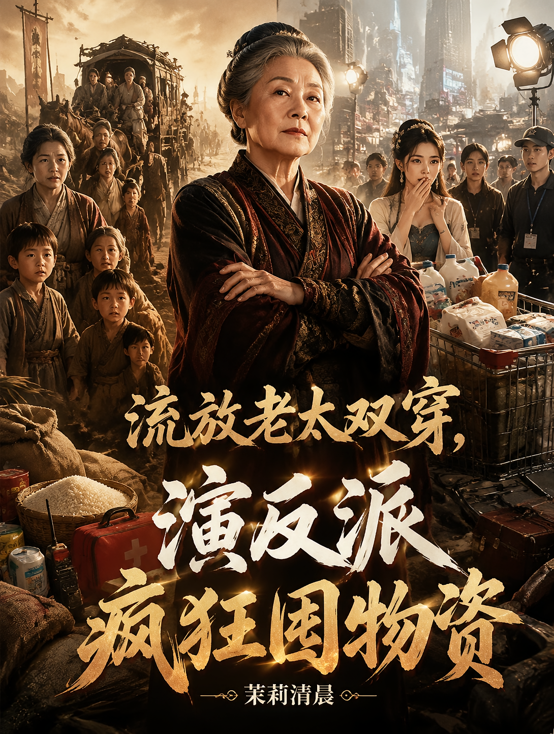 流放老太双穿，演反派疯狂囤物资