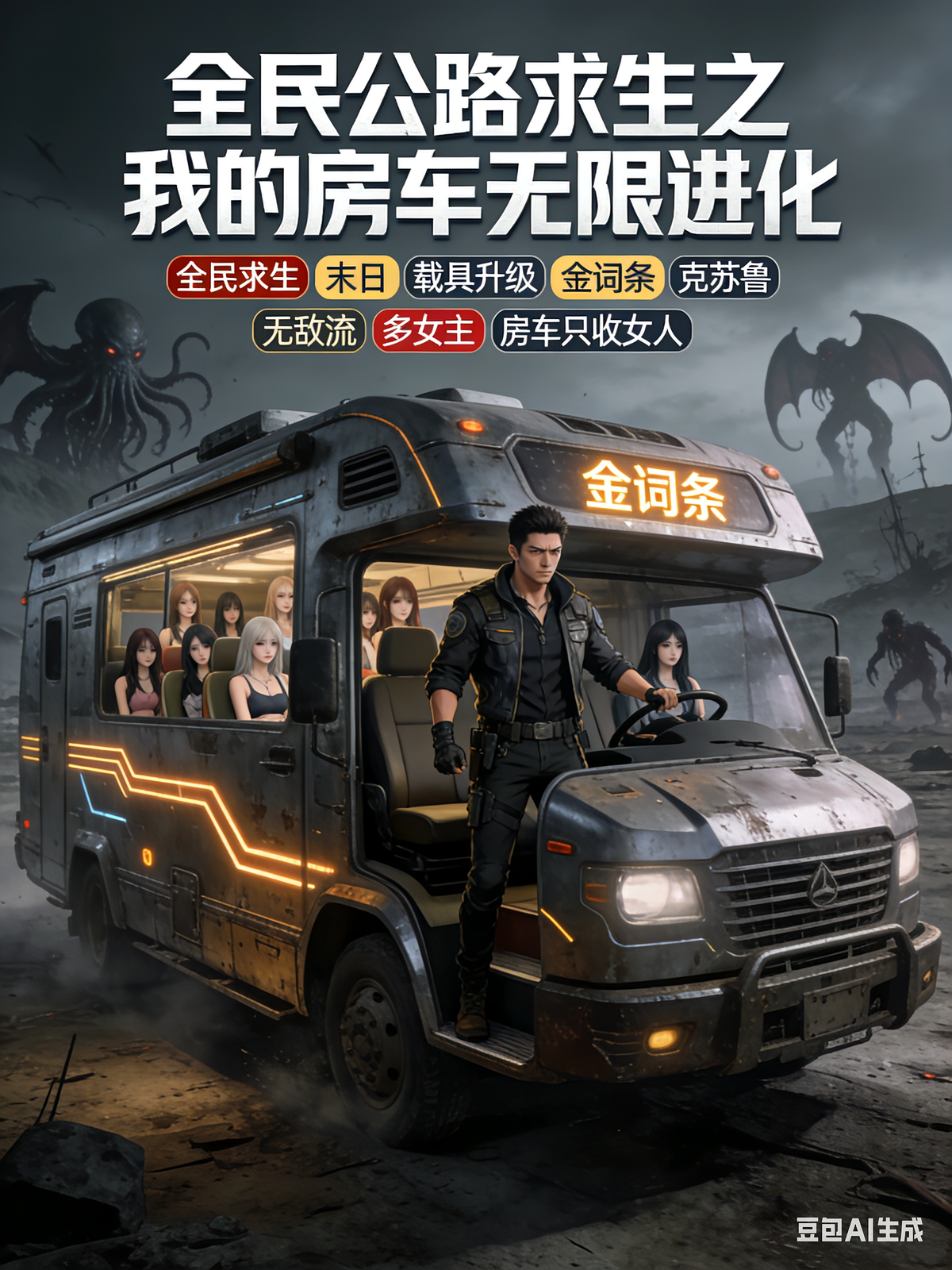 全民公路求生之我的房车无限进化