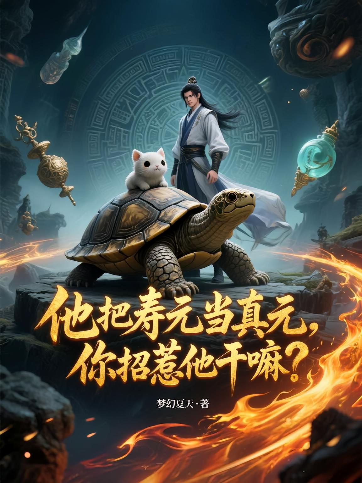 他把寿元当真元，你惹他干嘛？
